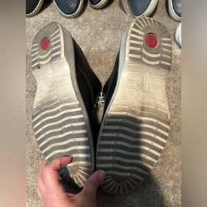 Black Ecco dress loafer, 11 to 11 1/2